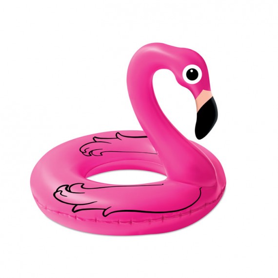 Inflatable flamingo