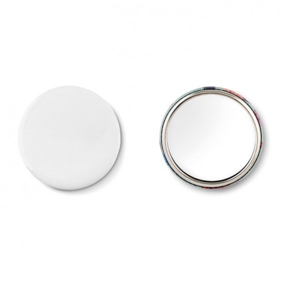 Mirror button, metal