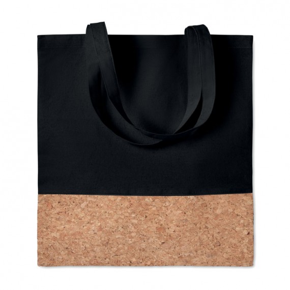 Shopping bag cork details