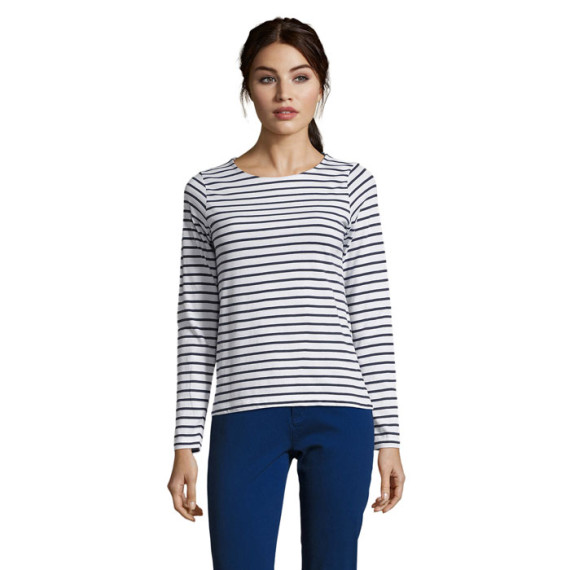 MARINE WOMEN STRIPE T-SHIRT