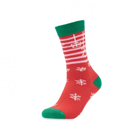Ζευγάρι Χριστουγεννιάτικες κάλτσες M.