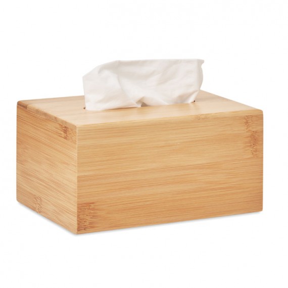 Bamboo tissue box