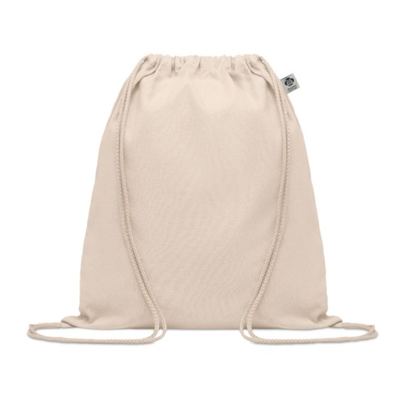 Organic cotton drawstring bag