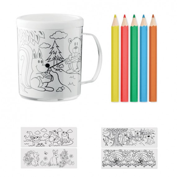 Colouring mug 280 ml