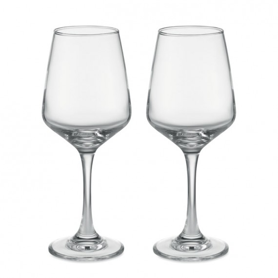 Set of 2 wine glasses