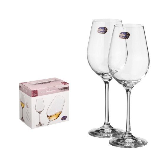 11075. Set of 6 wine glasses