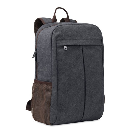 Computer backpack in canvas