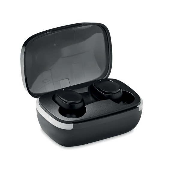 TWS earbuds with charging case