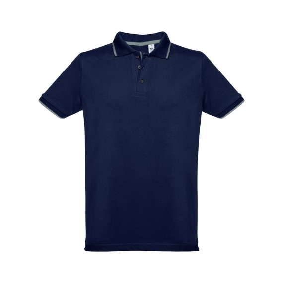 THC ROME. Men's slim fit polo shirt