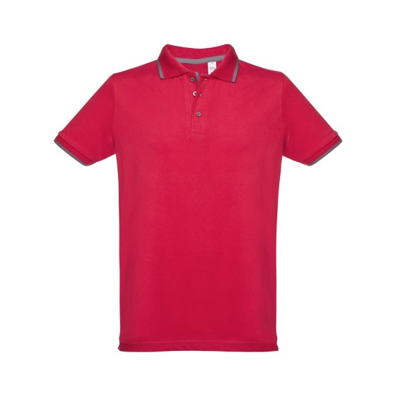 THC ROME. Men's slim fit polo shirt