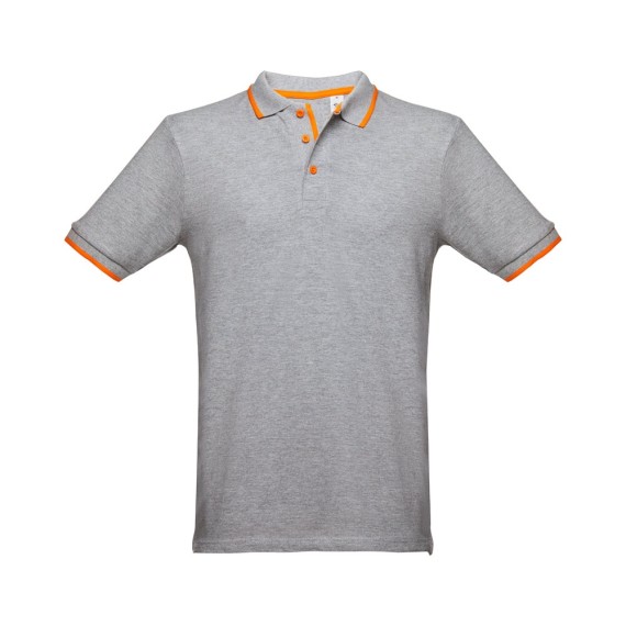 THC ROME. Men's slim fit polo shirt