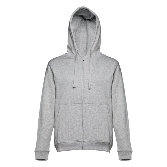 THC AMSTERDAM. Men's hooded full zipped sweatshirt