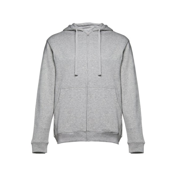 THC AMSTERDAM. Men's hooded full zipped sweatshirt