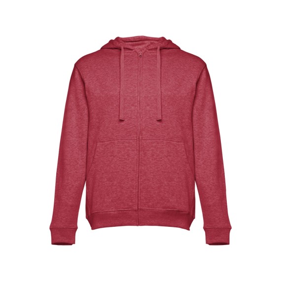 THC AMSTERDAM. Men's hooded full zipped sweatshirt