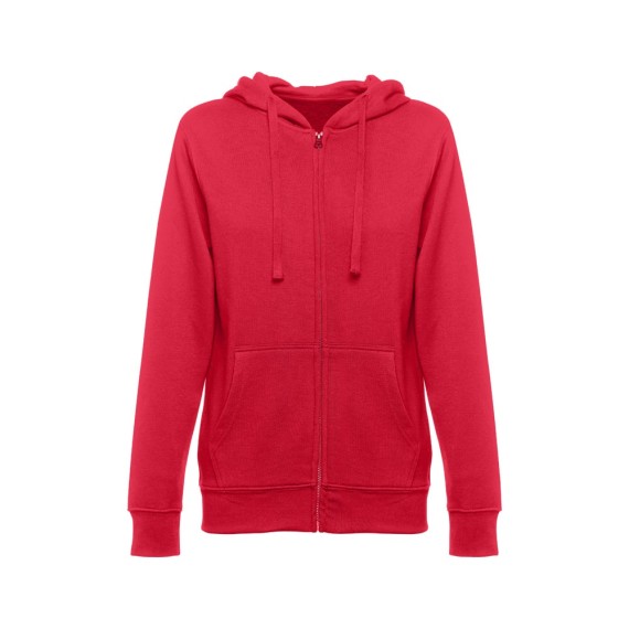 THC AMSTERDAM WOMEN. Women's hooded full zipped sweatshirt