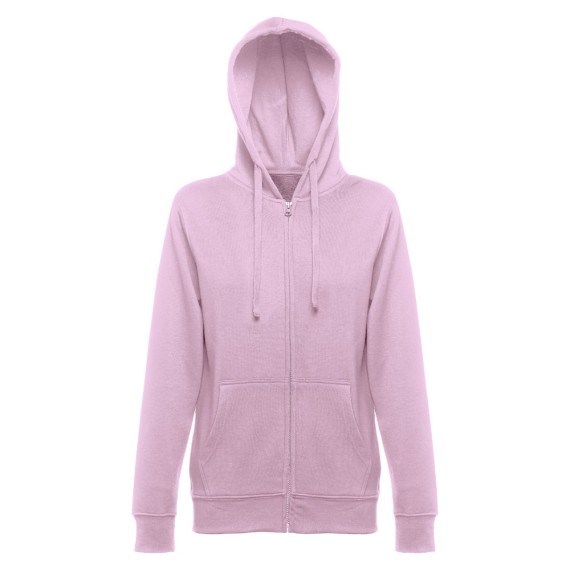 THC AMSTERDAM WOMEN. Women's hooded full zipped sweatshirt