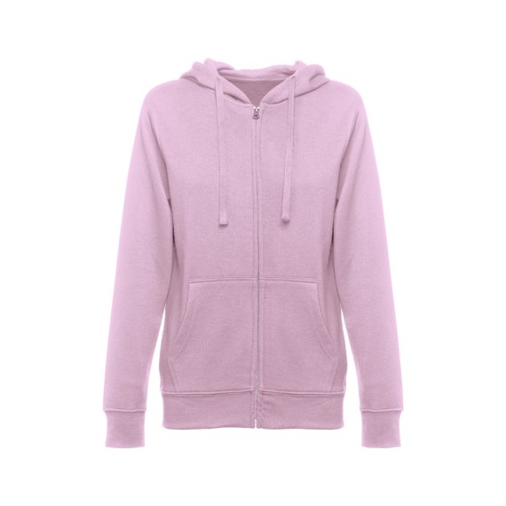 THC AMSTERDAM WOMEN. Women's hooded full zipped sweatshirt