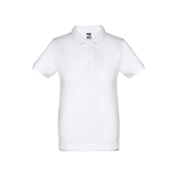 THC ADAM KIDS WH. Children's polo shirt