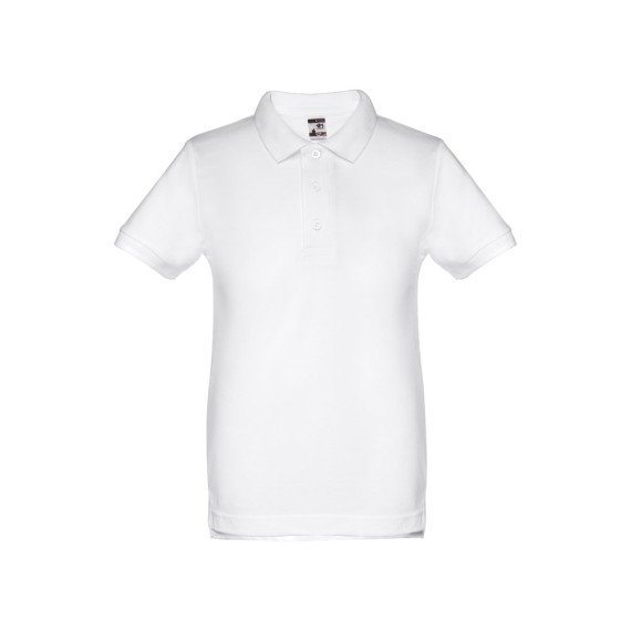 THC ADAM KIDS WH. Children's polo shirt