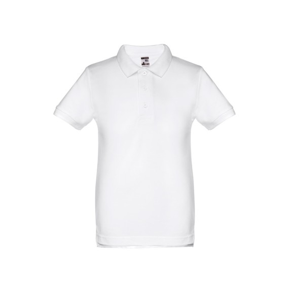 THC ADAM KIDS WH. Children's polo shirt