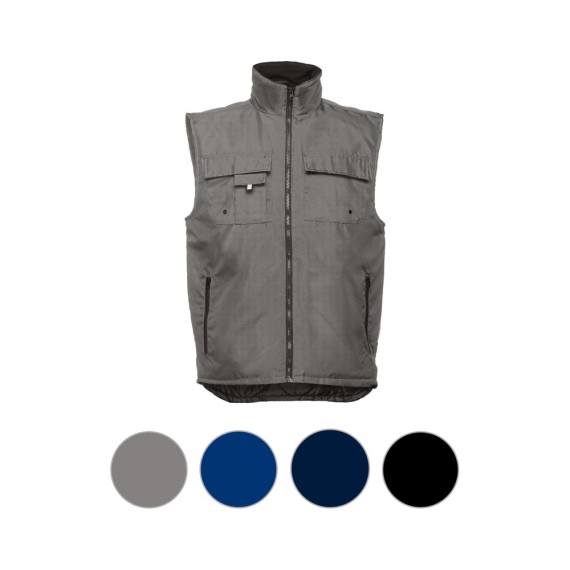 THC STOCKHOLM. Workwear padded bodywarmer