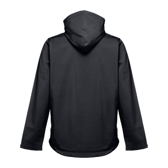 THC ZAGREB. Men's softshell with removable hood