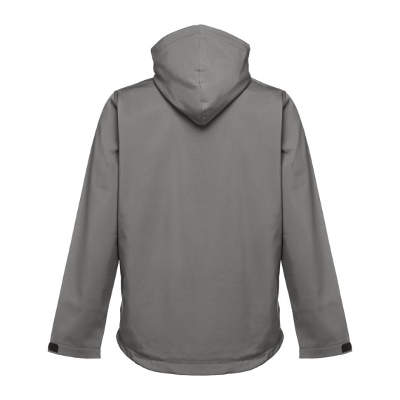 THC ZAGREB. Men's softshell with removable hood