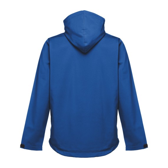 THC ZAGREB. Men's softshell with removable hood