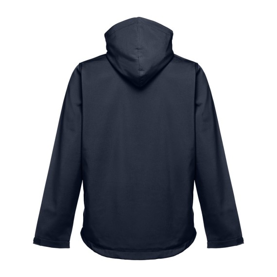 THC ZAGREB. Men's softshell with removable hood