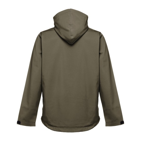 THC ZAGREB. Men's softshell with removable hood