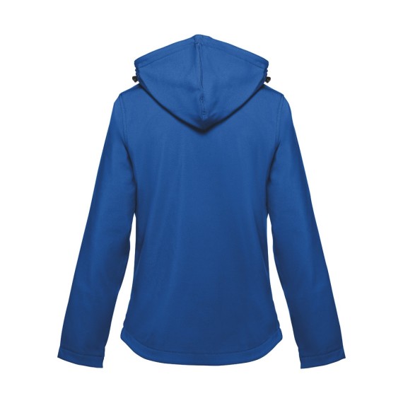 THC ZAGREB WOMEN. Women's softshell with removable hood