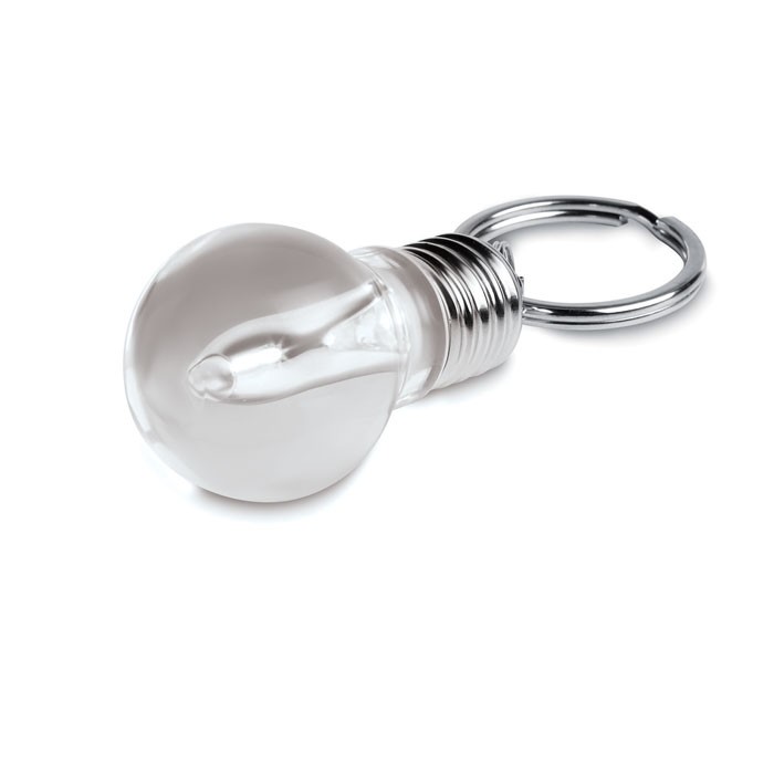 Light bulb shape key ring