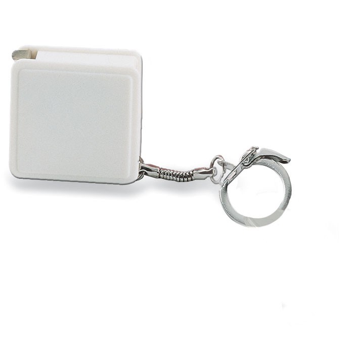 Key ring w/ flexible ruler