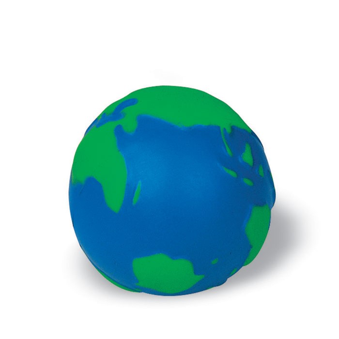 Anti-stress ball globe