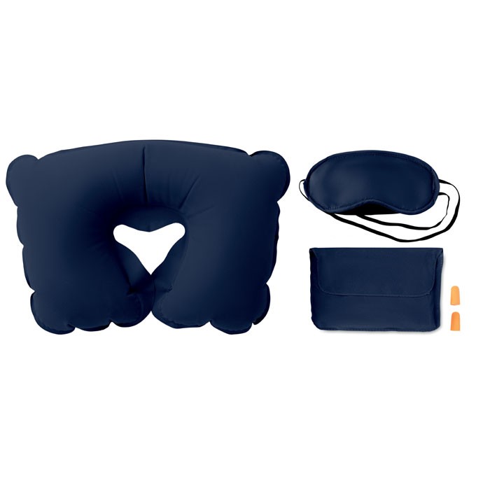 Set w/ pillow, eye mask, plugs