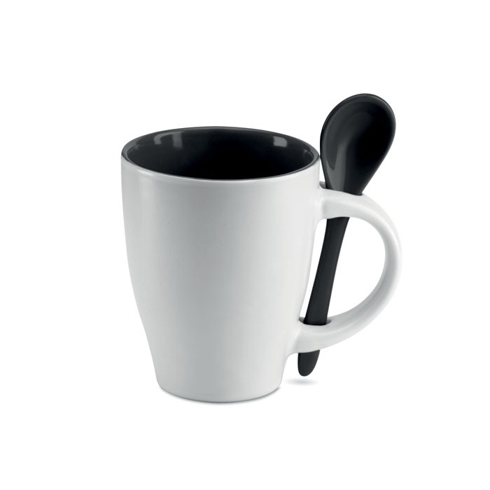 Mug with spoon