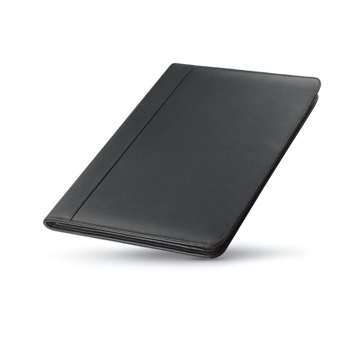 A4 bonded-leather portfolio