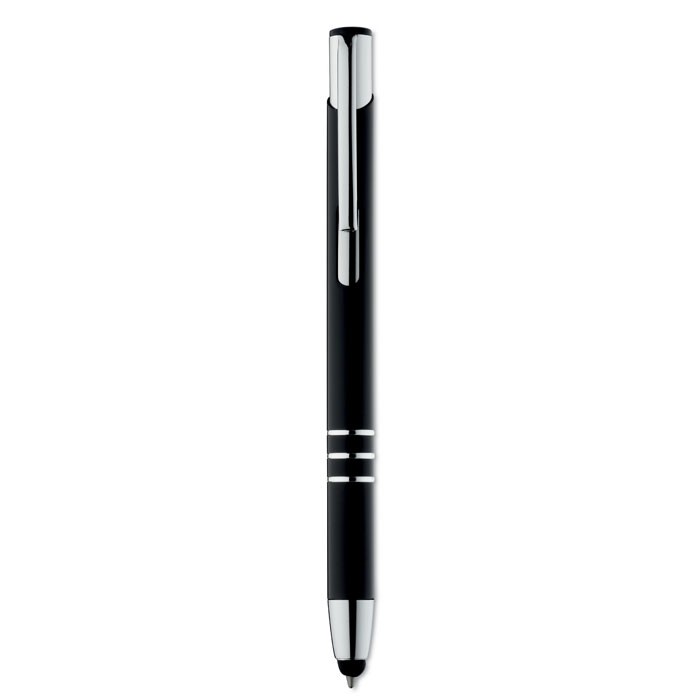 Push type touch ball pen