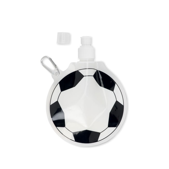 Football shape foldable bottle