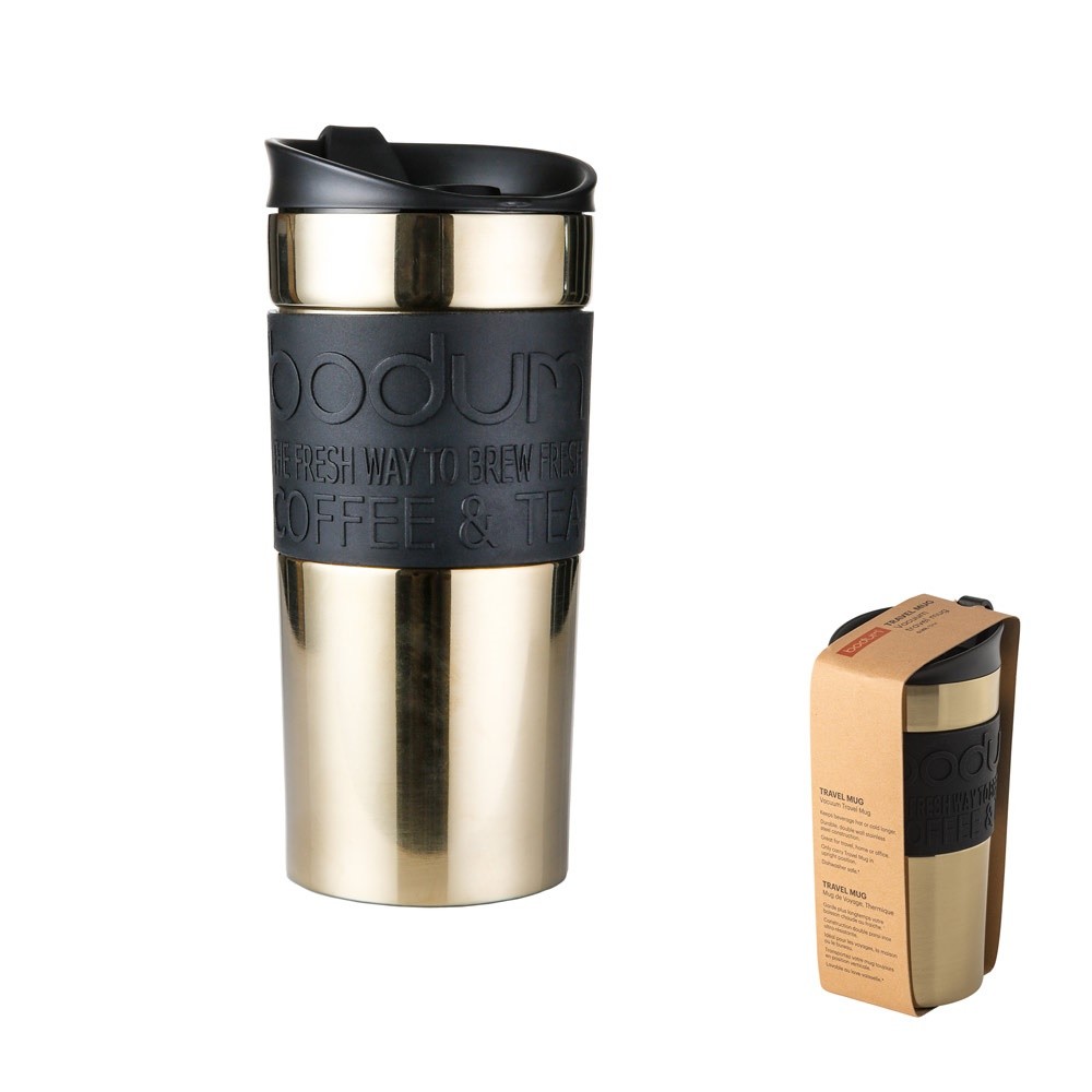 TRAVEL MUG STEEL. Travel mug 350ml