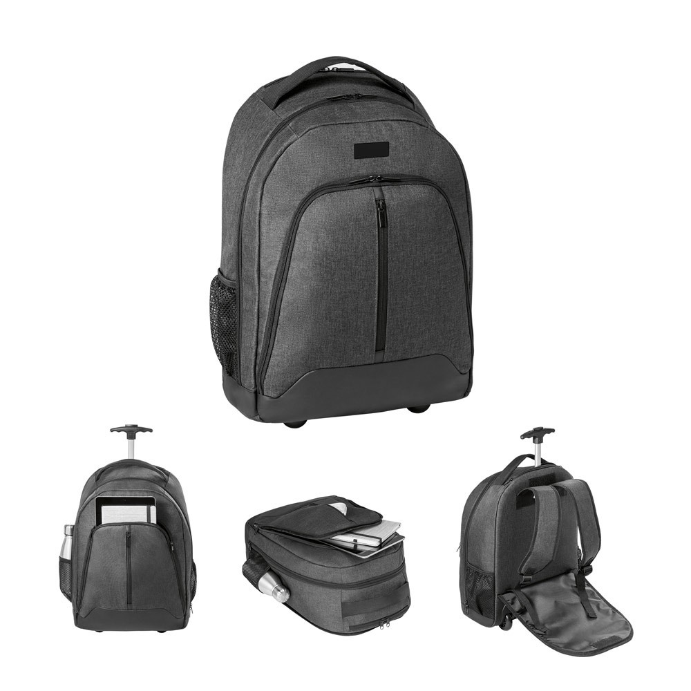 EINDHOVEN. Laptop trolley backpack 15'6''