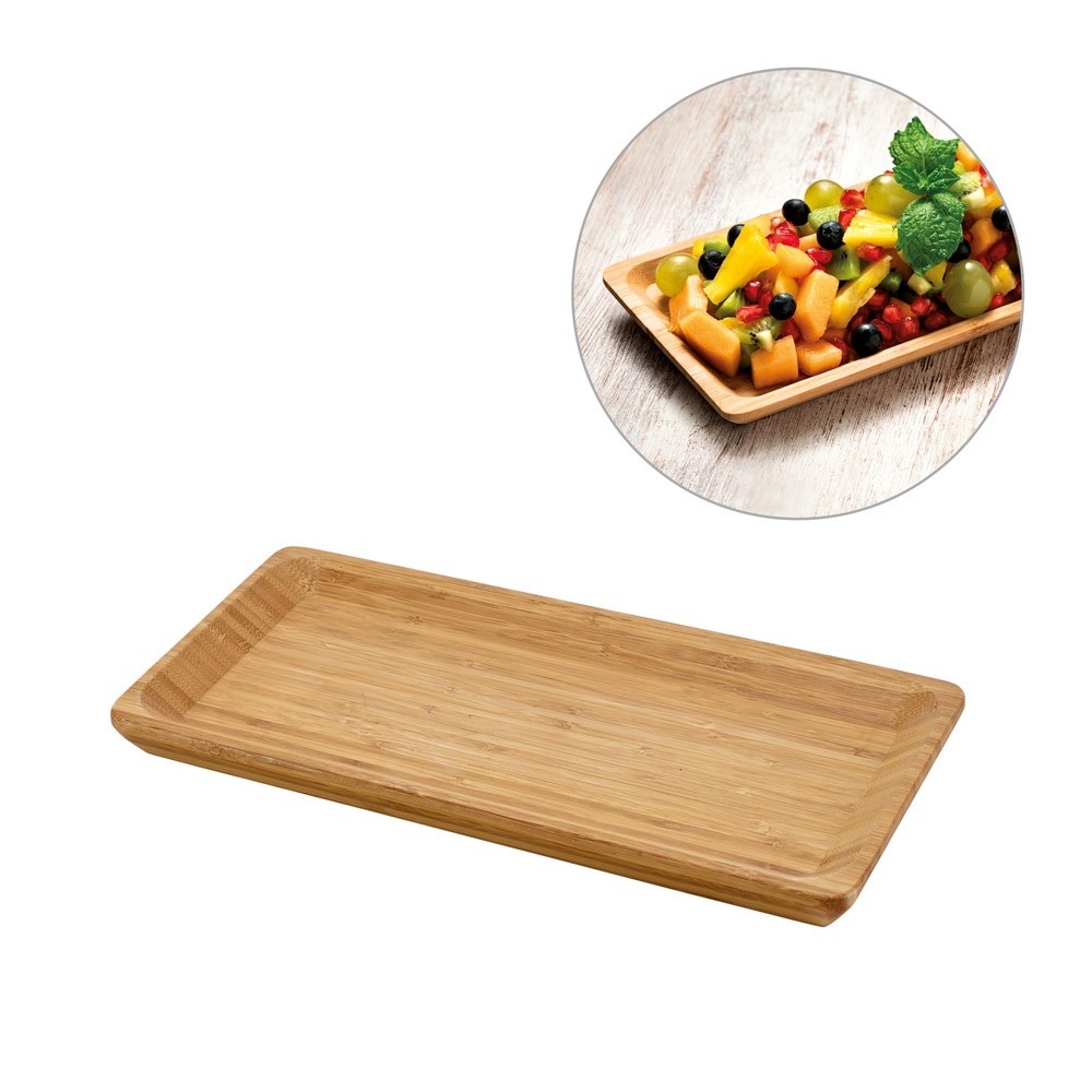 MUSTARD. Bamboo tray