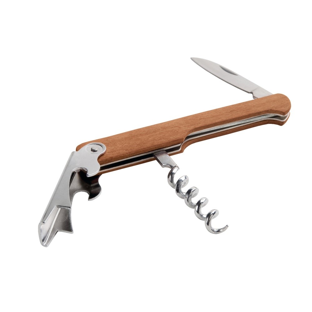 CARIN. Wooden corkscrew