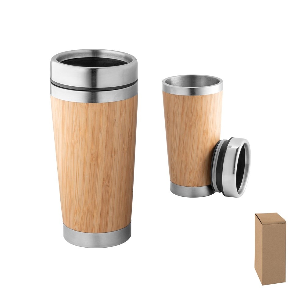 PIETRO. 500 mL bamboo Travel Cup