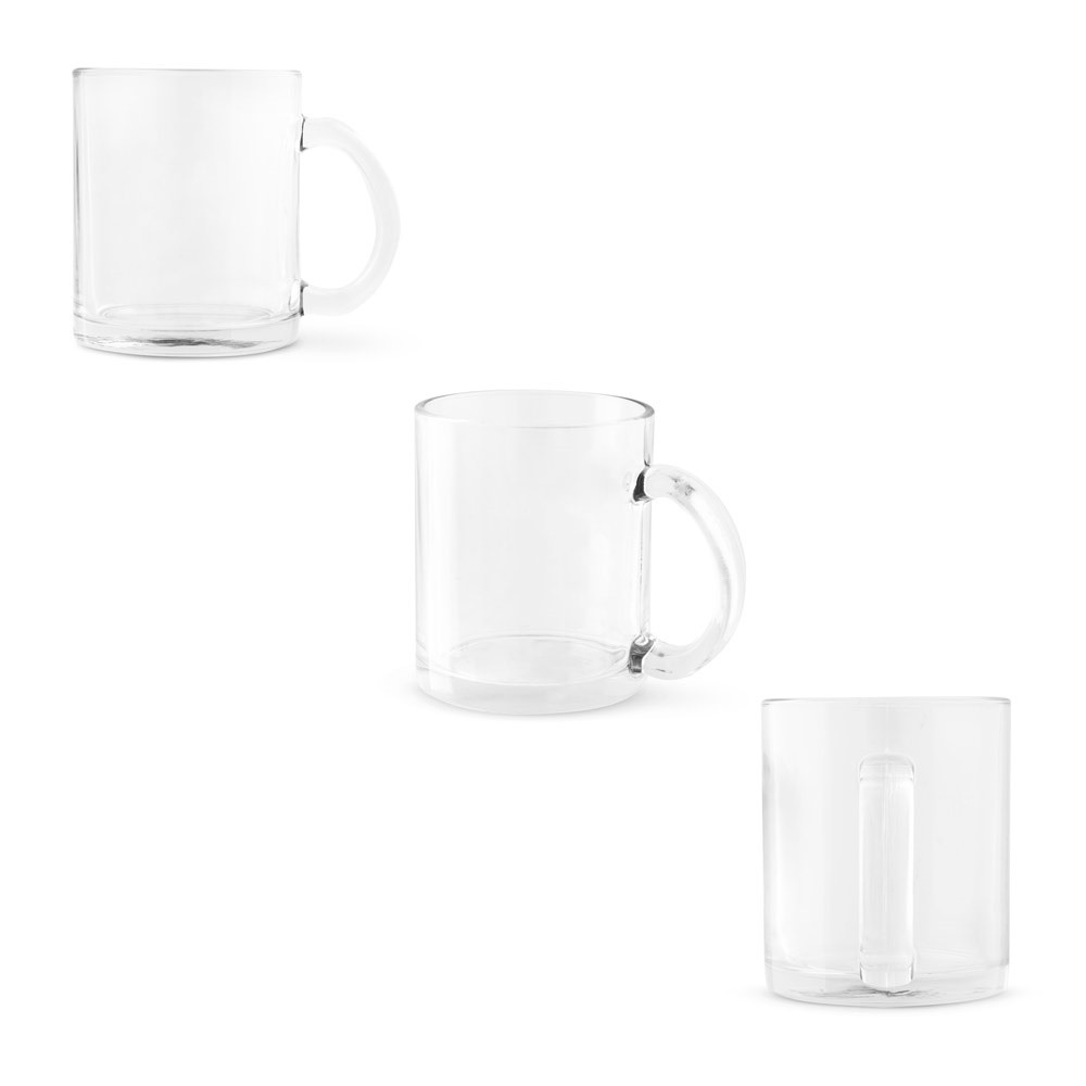 CARMO. Glass mug 350 mL