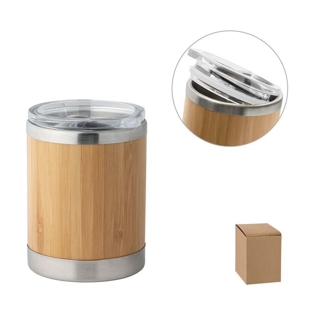 LYCKA. Bamboo cup