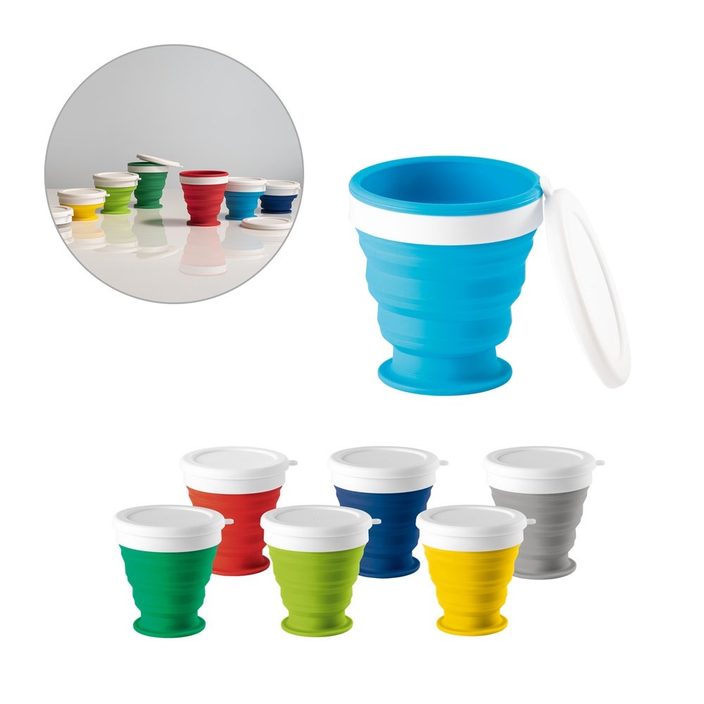 ASTRADA. Foldable travel cup 250 mL