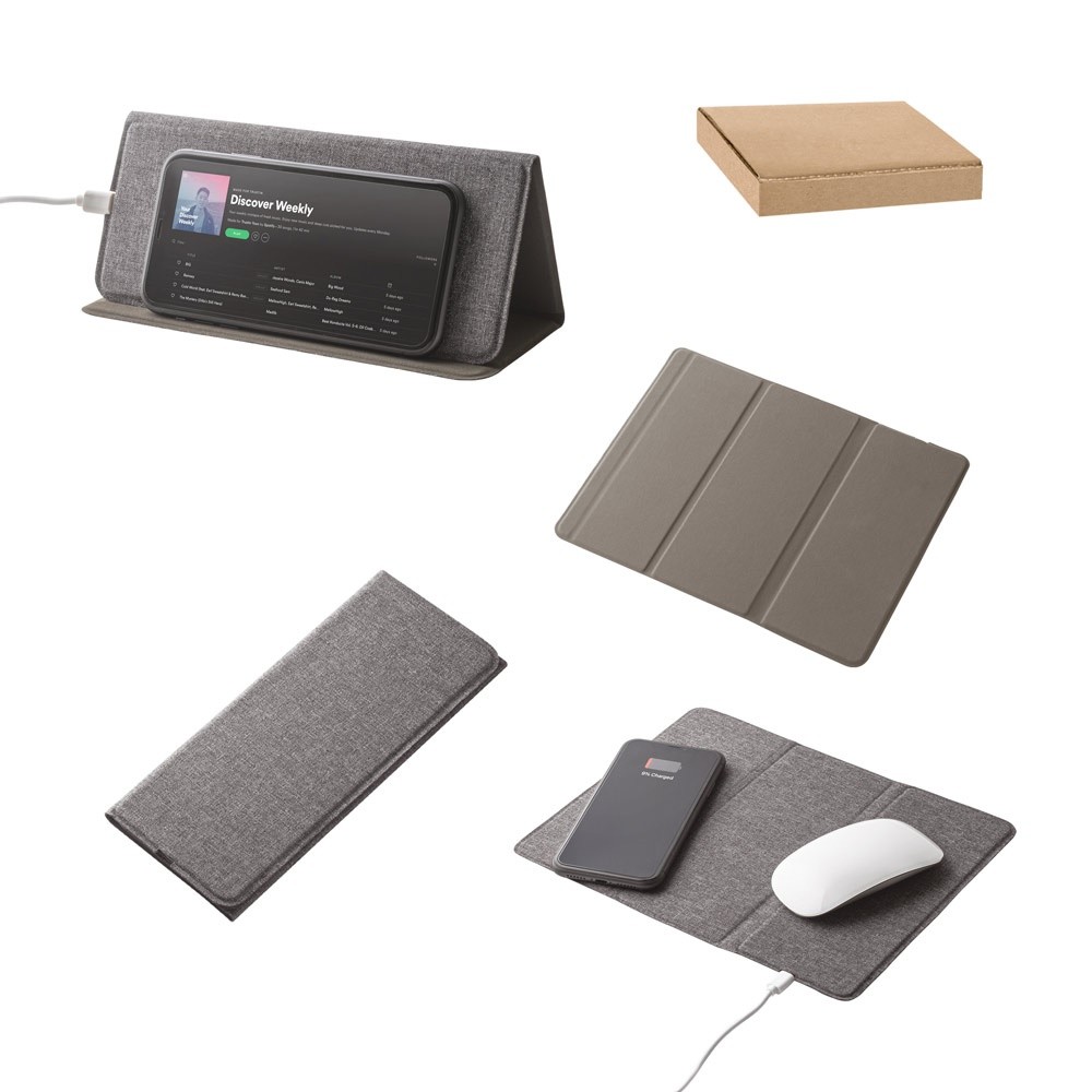 ELION. Mousepad με ασύρματο φορτιστή