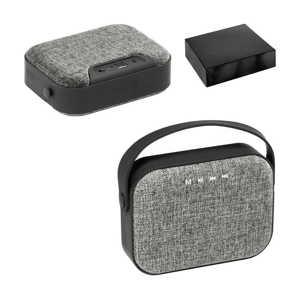 TEDS. Portable speaker with microphone