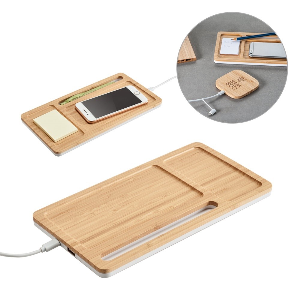 MOTT. Desk organizer with wireless charger